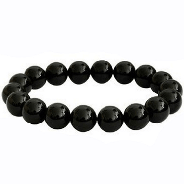 Brazilian AAA Grade Black Tourmaline Bead ANTI-NEGATIVITY Bracelet